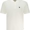 Tricou barbati, cu mini logo brodat, Regular fit, Alb, S