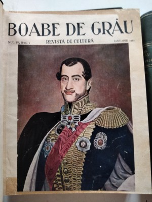 Revista Boabe de grau , tot anul 1933 - 12 numere foto
