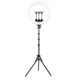 Cumpara ieftin Lampa circulara LED,diametru 53 cm,trepied 200 cm inclus