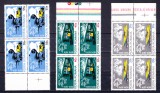 TSV$ - 1974 LP 847 CENTENARUL U.P.U. BLOC X 4 MNH/** LUX, Nestampilat