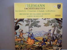 Telemann &ndash; Concerto a-moll/Triosonate &hellip;(1971/Philips/Holland)- VINIL/ca Nou (M)