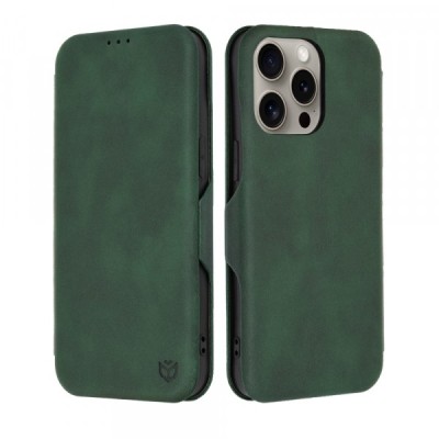 Husa pentru Apple iPhone 15 Pro Max, Techsuit, Safe Wallet Plus, Verde foto