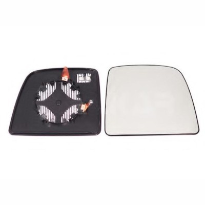 Geam oglinda exterioara cu suport fixare Ford Tourneo Connect, 03.2013-2018, Connect , partea Dreapta, incalzit; sticla convexa; geam cromat; superio foto