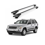 Bare portbagaj transversale aluminiu pentru Jeep Grand Cherokee WK SUV 2005-2010, 96 cm, aerodinamice, 75kg
