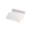 Plicuri Albe DL 110x220mm, Lipire Siliconica, 80g/mp - Plic Format Standard
