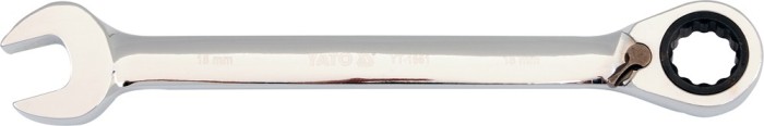 Cheie combinata cu clichet si schimbator de sens 19 mm YATO