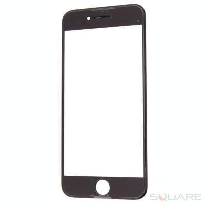 Geam Sticla iPhone 8, Complet, Black foto
