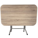 Masa plianta cu blat mdf, dimensiuni 70x120x73 cm / ZLN 2531