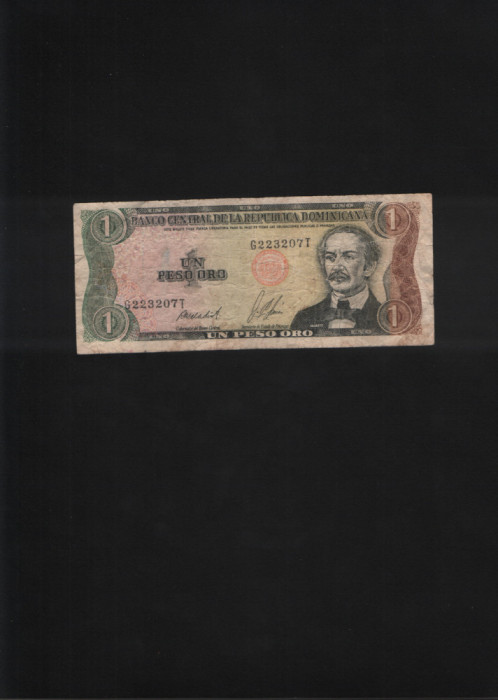 Republica Dominicana 1 peso oro 1987 seria223207