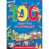 Cumpara ieftin 100 de mijloace de transport. Descoperă și colorează!