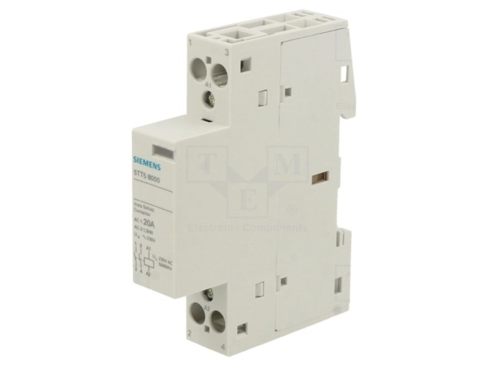 Contactor 2P 20A 230VAC NO