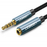 Extensie Cablu Adaptor Ugreen AUX Mini Mufă 3,5 Mm 2m Albastru (AV118) 40675-UGREEN