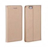 Husa Flip Carte Smart Gold Lenovo Vibe C2 / C2 Power