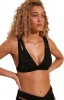 Top de bikini, sutien pentru femei Trendyol, triunghiular, cu decupaje, Marimea 38(M) - OUTLET, bumbac, Detasabil, Triunghiulara