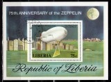 A10 YC 4 - Colita foarte veche - Liberia - zepelin