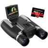 Binoclu Digital Profesional Vanatoare StartONTeam Zoom 12X, Ecran LCD 2.4&quot; HD, Ideal Observare Natura