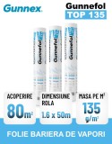 Cumpara ieftin Folie bariera de vapori Gunnefol TOP 135