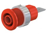 Soclu Banană Roșu 4mm 32A 1kV