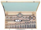 Set filiere si tarozi BSW 1/2-1 inch W2-II, 22 piese