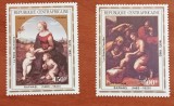 REP. CENTRAFRICANA-1982-&#039;&#039;PICTURI- CELEBRE-RELIGIE&#039;&#039;CRACIUN--MADONA cu Pruncul&#039;&#039;-Serie2v..-MNH NESTAMP. -Calitate EXTRA, Nestampilat