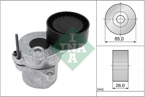 INA 534 0336 10 Intinzator curea, curea distributie