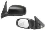 Oglinda exterioara Suzuki Swift (Sg) 03.2005-09.2010 Partea Stanga Crom Convex Electrica Cu Incalzire 8470263Ja0Zxx, carcasa neagra grunduita