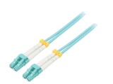 Patch Cord Fibra Optică OM3 LC/UPC 10m 50/125um Goobay 95755