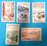 TIMBRE ROMANIA LP585/1964 Puncte turistice la munte -Serie simplă -MNH, Nestampilat