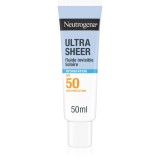 Neutrogena Ultra Sheer Hydratation fluid cu o consistenta usoara SPF 50 50 ml