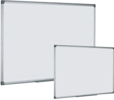 Whiteboard magnetic EXTRA cu rama din aluminiu 90 x 120 cm foto
