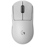 Mouse gaming wireless Pro X Superlight 2, ultrausor, senzor LightSpeed Hero, Alb