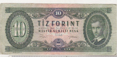 bnk bn Ungaria 10 forint 1969 foto