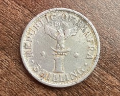 C50 - Moneda foarte veche - 1 shilling - Biafra - 1969 foto