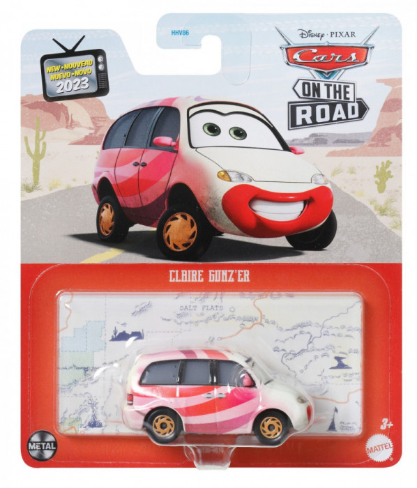 Masinuta metalica cars3 personajul claire gunzer