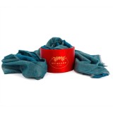 Cumpara ieftin Fular Lana Merinos Verde Smarald Unisex Pontormo, 40x190cm, Made in Italy