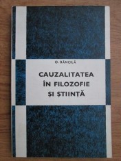 Octav Bancila - Cauzalitatea in filozofie si stiinta