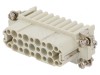 Conector HDC Inserturi Contact Mamă 25 Pini 40-125&deg;C