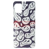 Husa Samsung Galaxy A51, TPU Matte, Design 15, Protectie Camera
