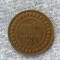 MONEDA - 5 CENTIMES 1917-A-Tunisia-aunc.