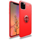 Cumpara ieftin Husa telefon Silicon iPhone 11 Pro 5.8 Red Pop Socket Lenuo