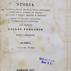 Il costume antico e moderno ovvero storia del governo, della milizia, della religione, delle arti, scienze, ed usanze di tutti i popoli antichi e mode