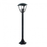 Lampa de gradina Nar-5, corp aluminiu, 840x170x170 mm, negru, IP44