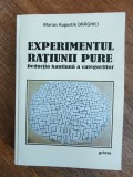 Experimentul ratiunii pure, Deductia kantiana a categoriilor - Marius Augustin Draghici , 2010 / R5P3S