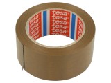 Bandă Adezivă Maro 66m x 50mm Cauciuc Natural
