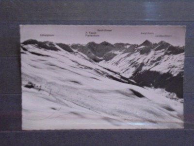 ELVETIA - DAVOS - ALPII ELVETIENI IARNA - 1963 - CIRCULATA, TIMBRATA - foto