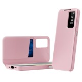 Husa Piele Ecologica Tip Carte Asteroid GSM SmartView Series pentru Samsung Galaxy A27 5G, Roz