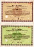 GERMANIA 1931 Voucher pentru creditare, Dresda