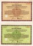 GERMANIA 1931 Voucher pentru creditare, Dresda