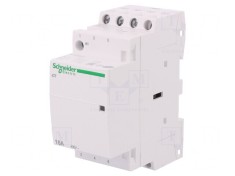 Contactor 3-poli 16A 230-240VAC NO IP20