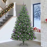 vidaXL Brad de Crăciun artificial cu ramuri articulare Verde 270 cm 3395520